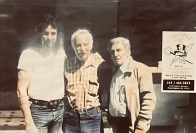 RC, Paul Rogers and Dominic Chance in 1983, San Diego Tattoo Convention